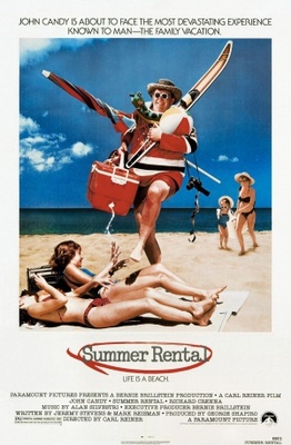 Summer Rental Wooden Framed Poster
