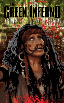 The Green Inferno Wood Print