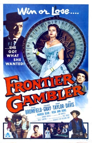 Frontier Gambler Poster with Hanger