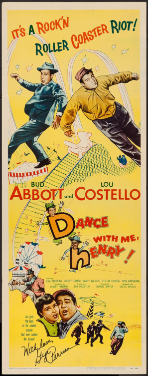 Dance with Me Henry Wooden Framed Poster
