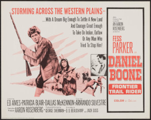 Daniel Boone: Frontier Trail Rider Metal Framed Poster