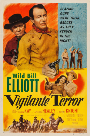 Vigilante Terror Poster with Hanger