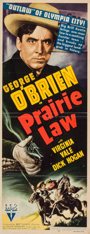 Prairie Law Poster with Hanger