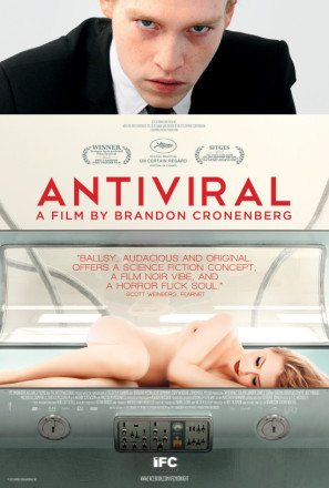 Antiviral Wooden Framed Poster