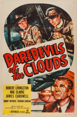 Daredevils of the Clouds Metal Framed Poster