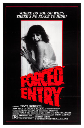 Forced Entry Wooden Framed Poster