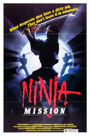 The Ninja Mission Wooden Framed Poster