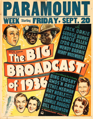 The Big Broadcast of 1936 Metal Framed Poster