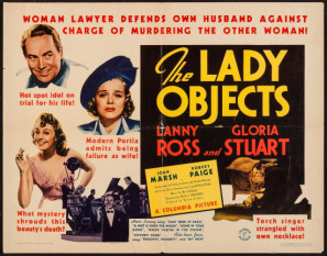 The Lady Objects Wooden Framed Poster