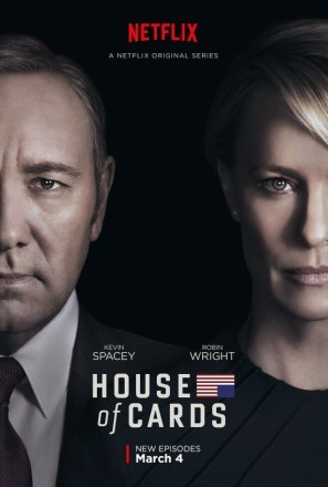 &quot;House of Cards&quot; Metal Framed Poster