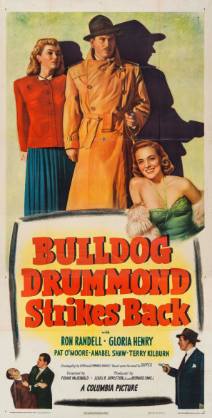 Bulldog Drummond Strikes Back Longsleeve T-shirt