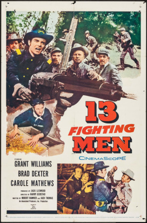 13 Fighting Men Canvas Poster