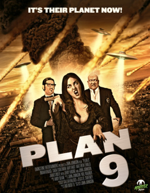 Plan 9 Wooden Framed Poster
