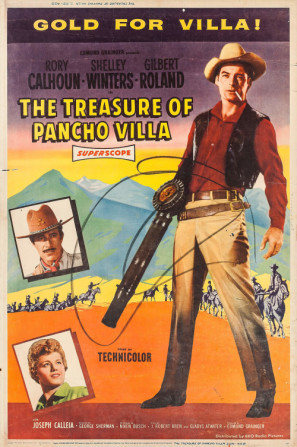 The Treasure of Pancho Villa Poster with Hanger
