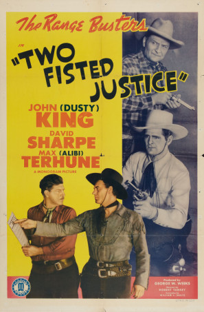Two Fisted Justice Wood Print