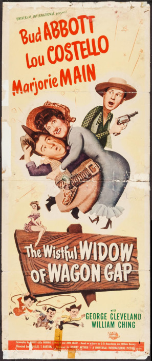 The Wistful Widow of Wagon Gap pillow