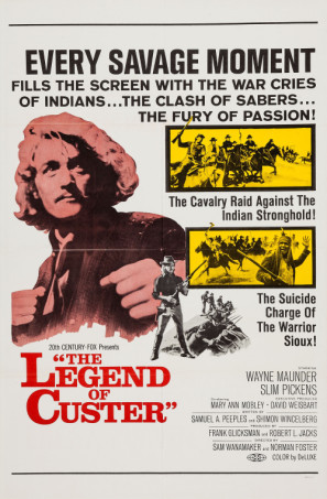 The Legend of Custer Wooden Framed Poster