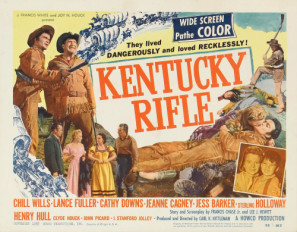 Kentucky Rifle Wooden Framed Poster
