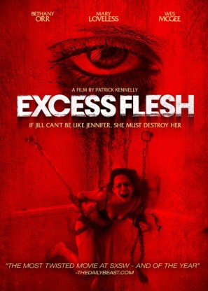 Excess Flesh Wooden Framed Poster
