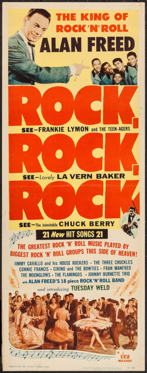 Rock Rock Rock! Wooden Framed Poster