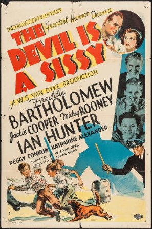 The Devil Is a Sissy Wooden Framed Poster