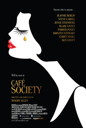 Caf&eacute; Society Poster with Hanger
