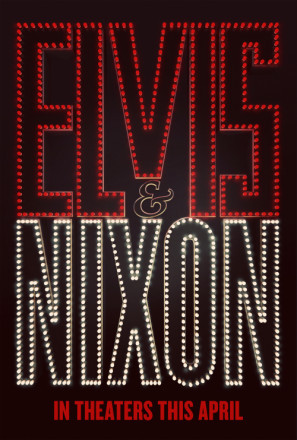 Elvis &amp; Nixon Metal Framed Poster
