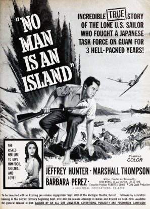 No Man Is an Island Metal Framed Poster