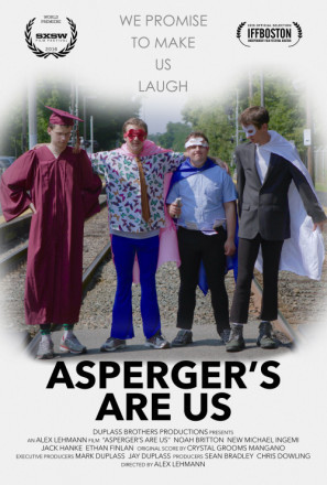 Aspergers Are Us Wooden Framed Poster