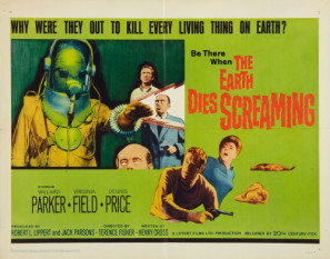 The Earth Dies Screaming Poster with Hanger