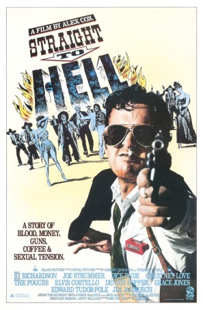 Straight to Hell Metal Framed Poster