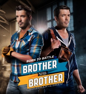 Brother vs. Brother Wooden Framed Poster
