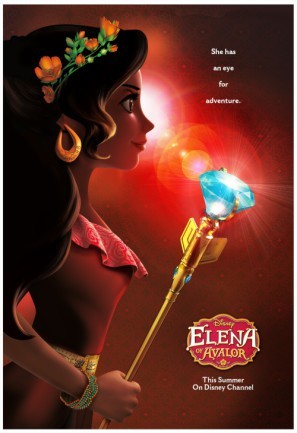 Elena of Avalor Metal Framed Poster