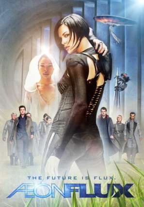 &AElig;on Flux Canvas Poster