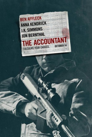The Accountant Wooden Framed Poster