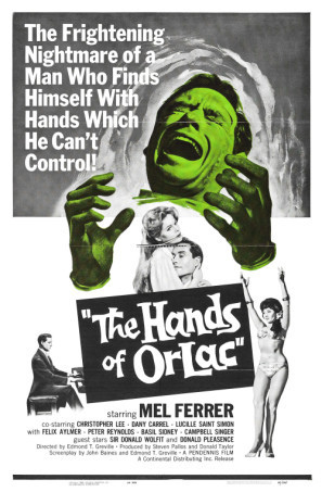 The Hands of Orlac poster