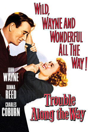 Trouble Along the Way Metal Framed Poster