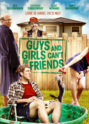 Guys and Girls Cant Be Friends Wooden Framed Poster