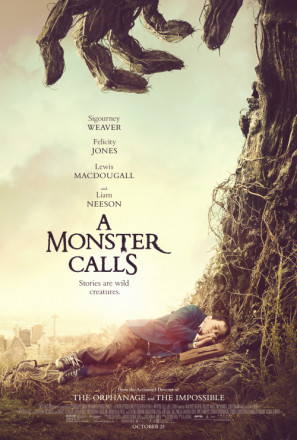 A Monster Calls Poster with Hanger