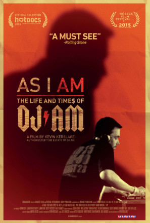 As I AM: The Life and Times of DJ AM Wooden Framed Poster