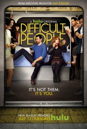 Difficult People Canvas Poster