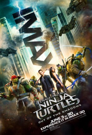 Out of The Shadows Movie LE Poster Print 2016 Teenage Mutant Ninja Turtles 