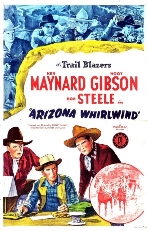 Arizona Whirlwind Metal Framed Poster