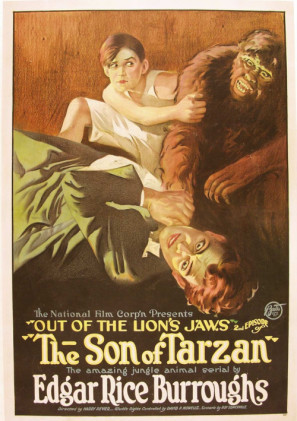 Son of Tarzan Wooden Framed Poster