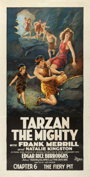 Tarzan the Mighty Wood Print