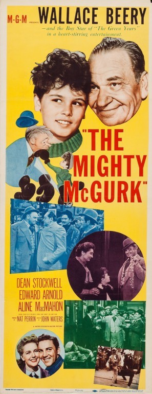 The Mighty McGurk Wooden Framed Poster