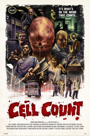 Cell Count Metal Framed Poster