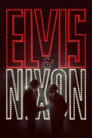 Elvis &amp; Nixon Canvas Poster