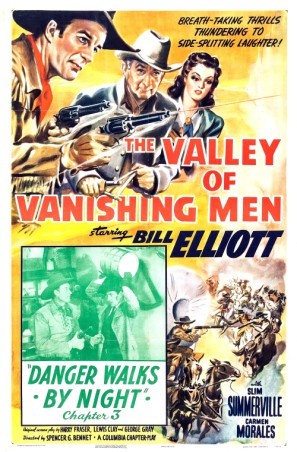 The Valley of Vanishing Men Poster with Hanger