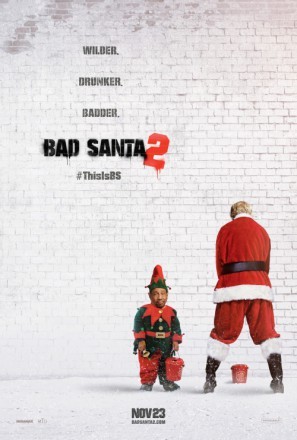 Bad Santa 2 Canvas Poster